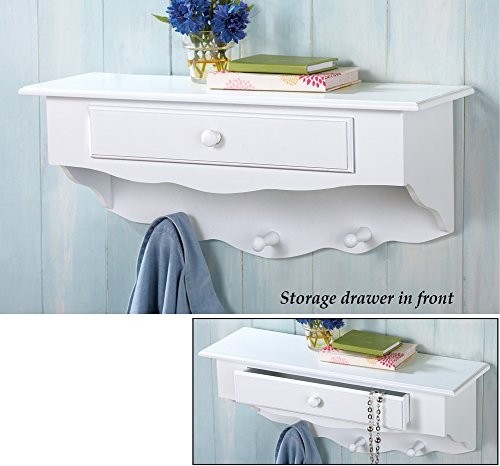 Derin Çekmeceli Lake Duvar Rafı