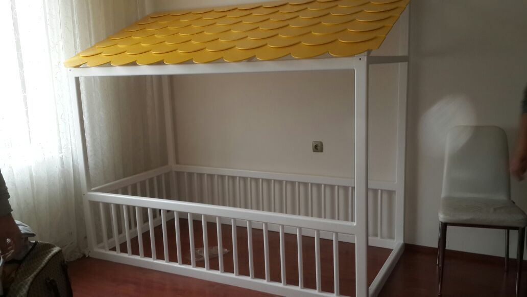 Eymen Doğal Ağaç Yer Yataği Montessori Yatak 