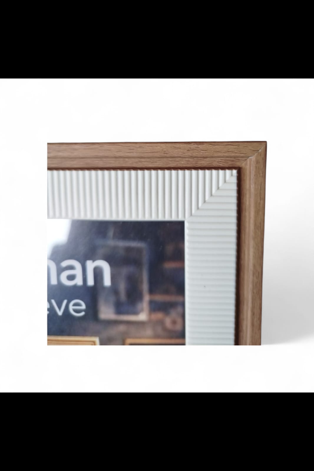 Nitelik Fotoğraf Çerçevesi - Açık Ceviz