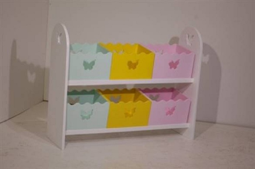 Punica Lake Montessori Kitaplık Oyuncak Kutusu